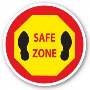 DuraStripe rond veiligheidsteken / SAFE ZONE